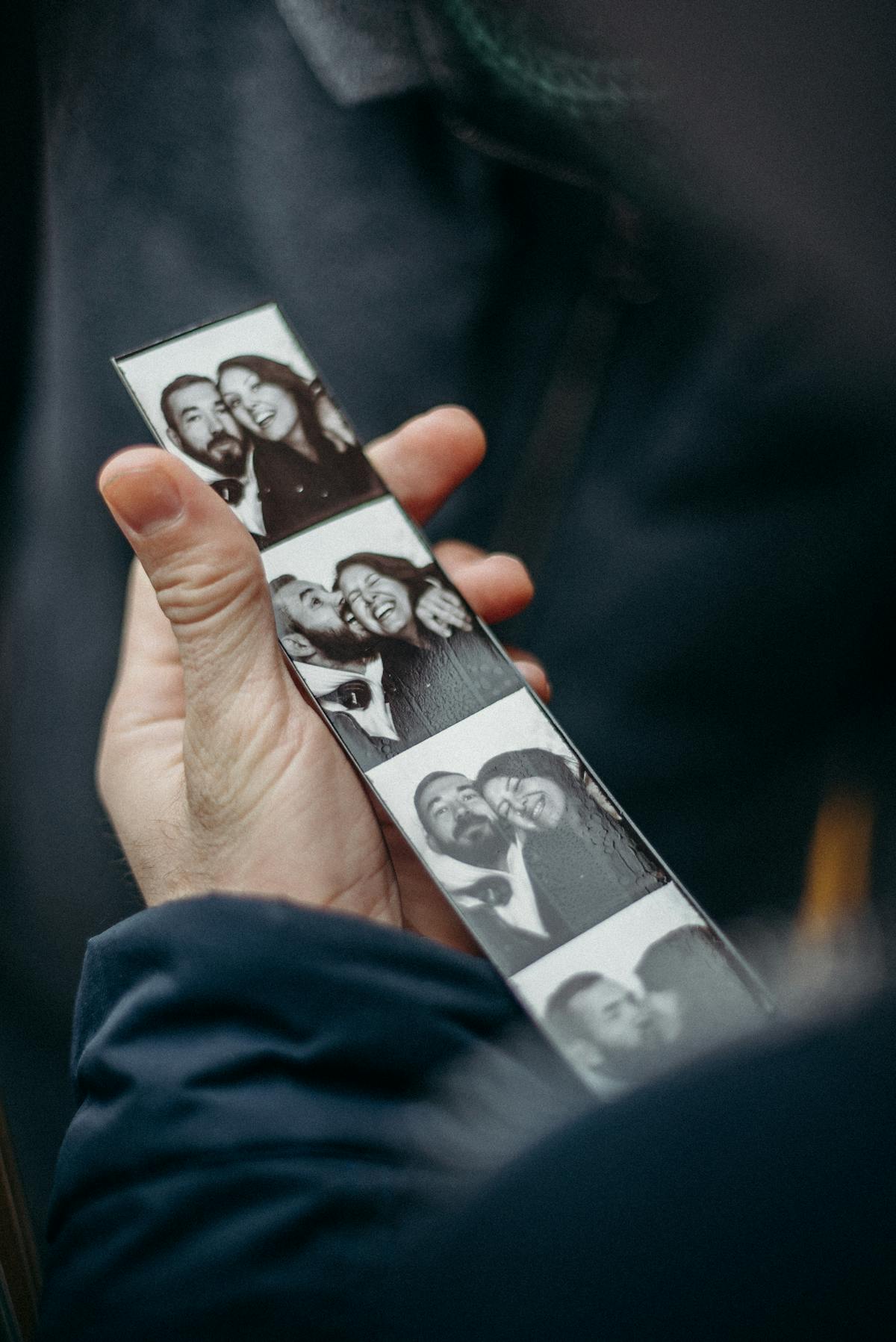 Photo booth at wedding
